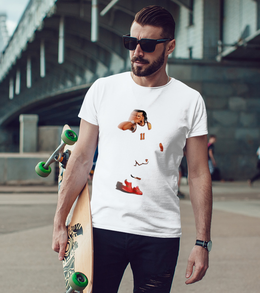 Jalen Brunson New York Knicks NBA Player Unique Distorted T-Shirt
