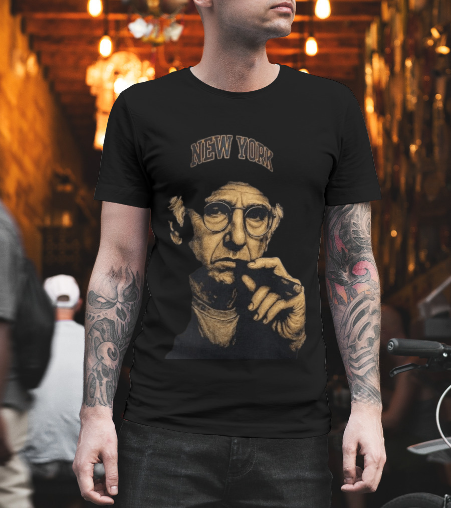 Larry David New York Knicks Cigar T-Shirt