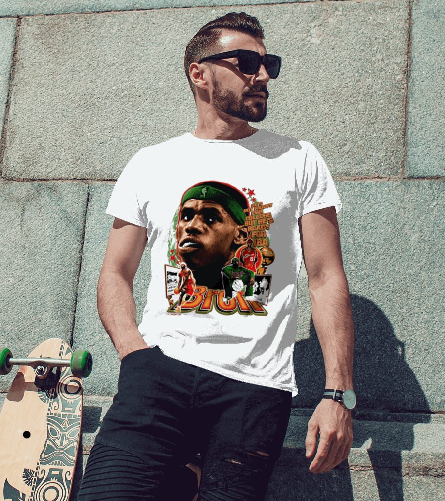 LeBron Skipped College Ready For NBA Cavaliers Basketball T-Shirt