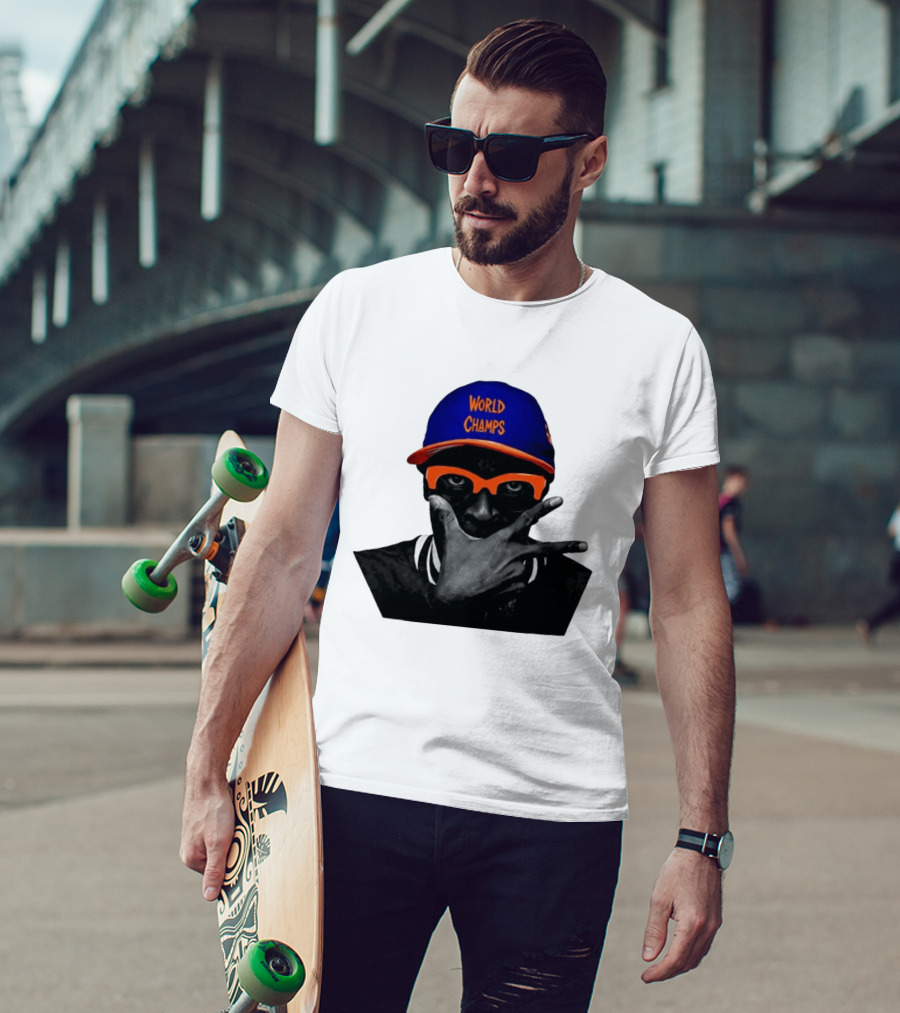 Spike Lee Knicks World Champs Alway Knicks T-Shirt