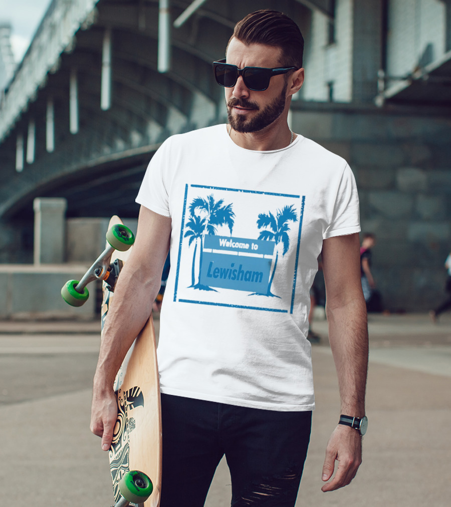 Supergirl Milly Alcock Welcome To Lewisham Palm Trees T-Shirt