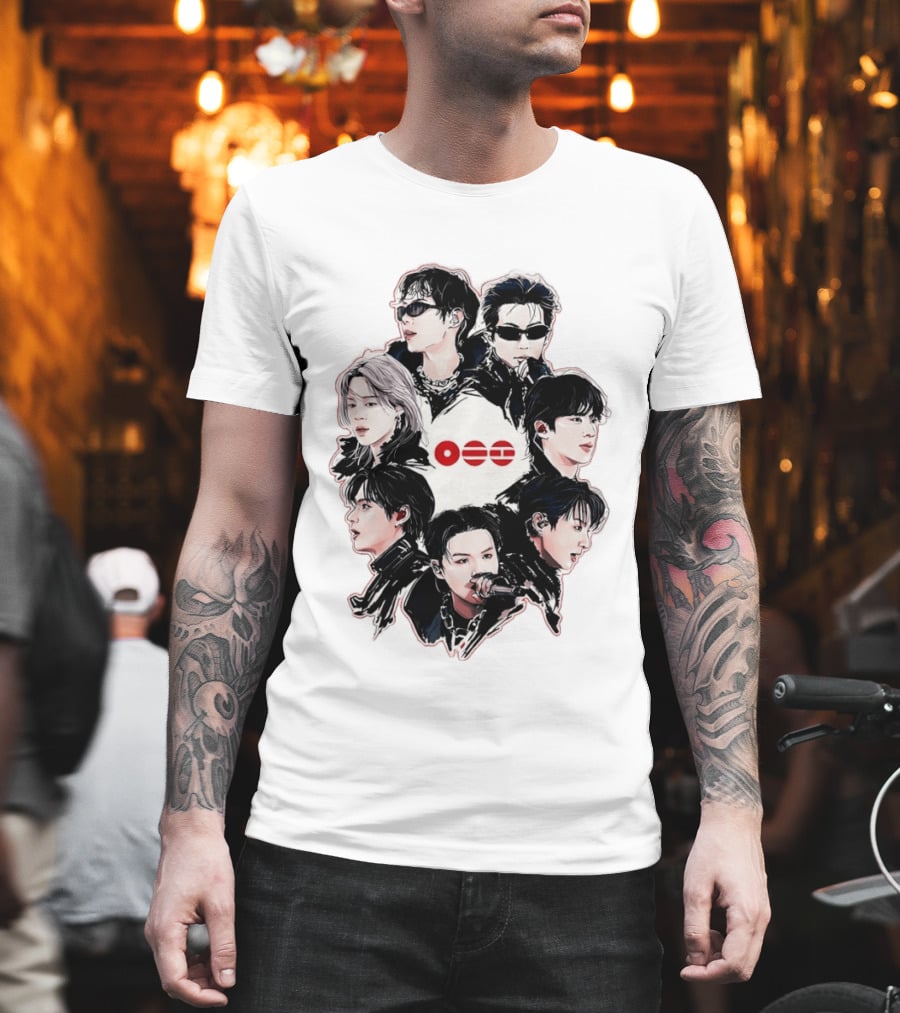 BTS Kpop ARMY Concert Seven Members T-Shirt
