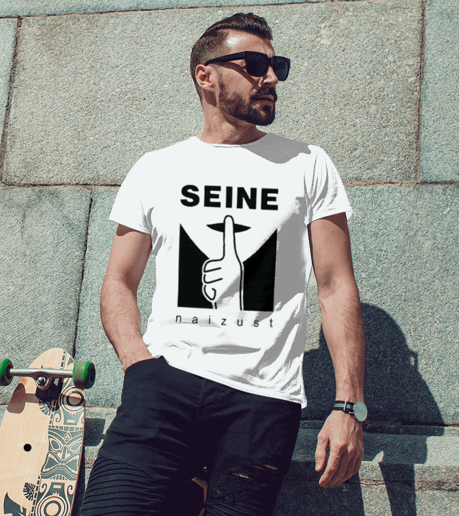 Seine Naizust Bandcamp Finger Gesture T-Shirt