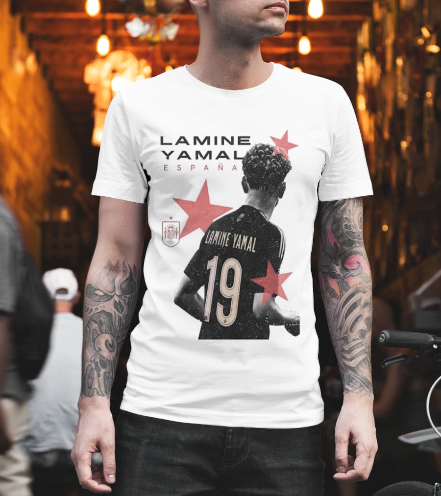 Lamine Yamal Espana 19 Football Stars T-Shirt