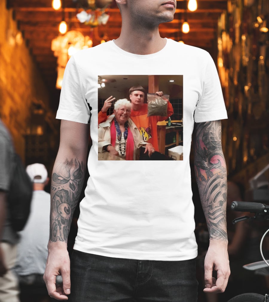 Oliver Tree Weed Grandma Memorial RIP Oliver Tree T-Shirt