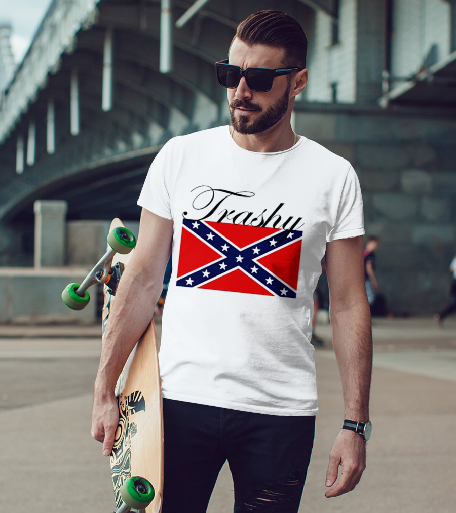 Trashy Confederate Flag Classic T-Shirt