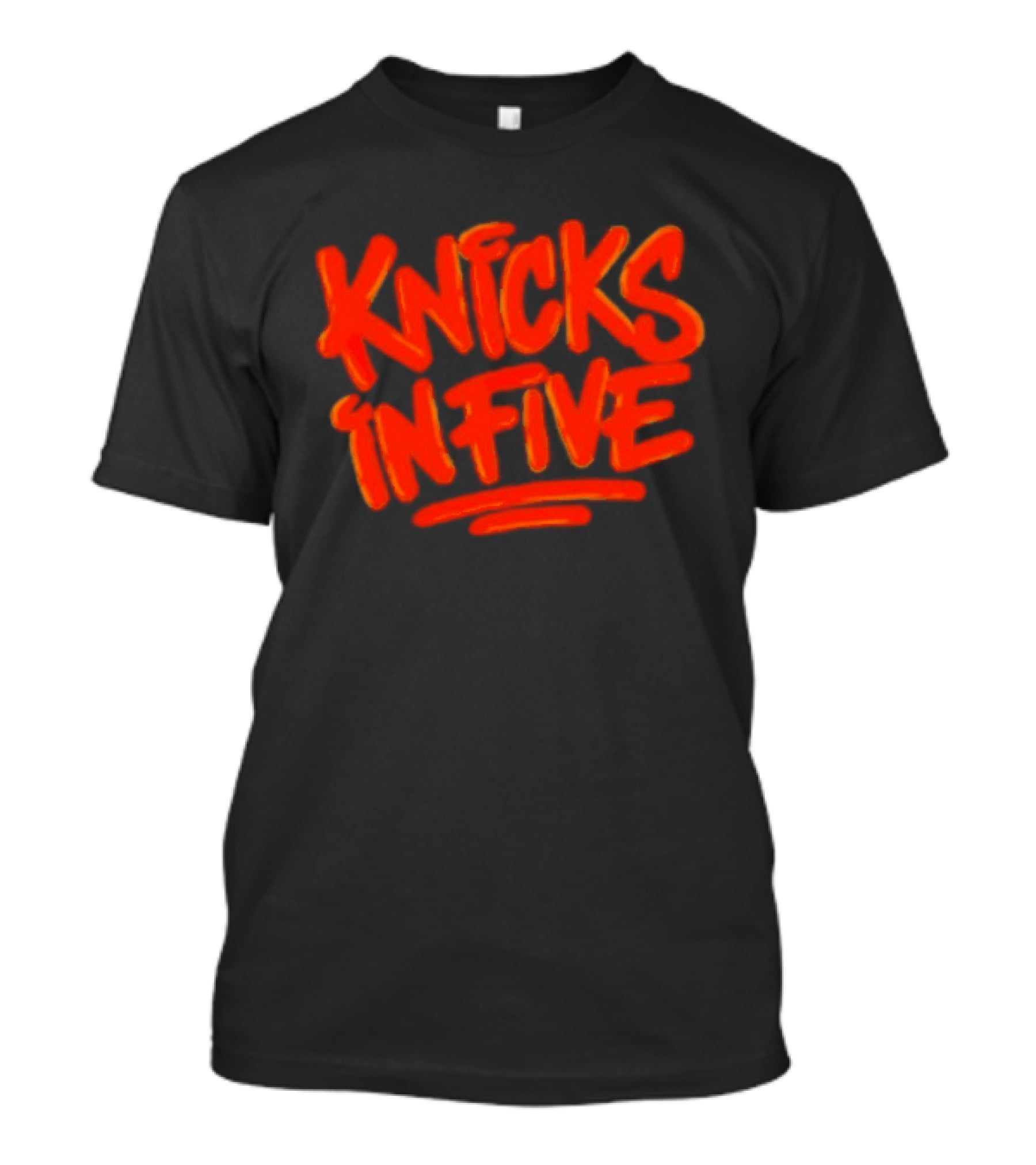 Knicks In Five Street Graffiti T-Shirt