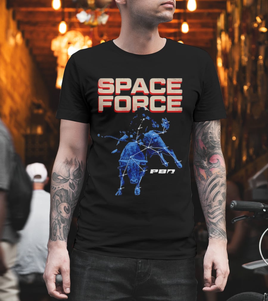 PBR Space Force Bull Rider Online Exclusive T-Shirt