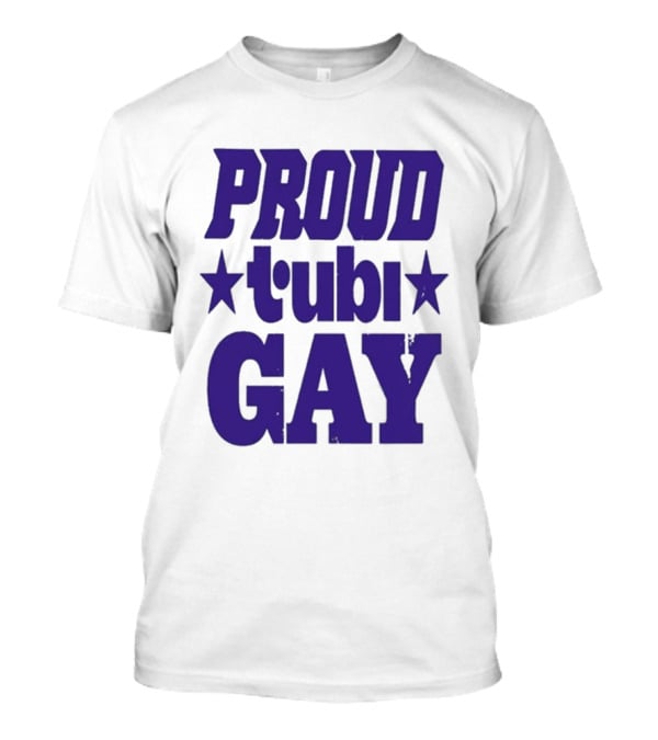 Proud Tubi Gay Stars LGBTQ+ Celebration T-Shirt