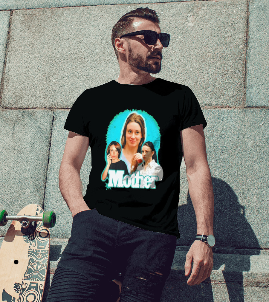 Casey Anthony Mother Colorful Collage T-Shirt