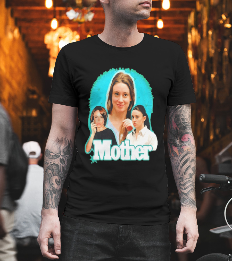 Casey Anthony Mother Colorful Collage T-Shirt