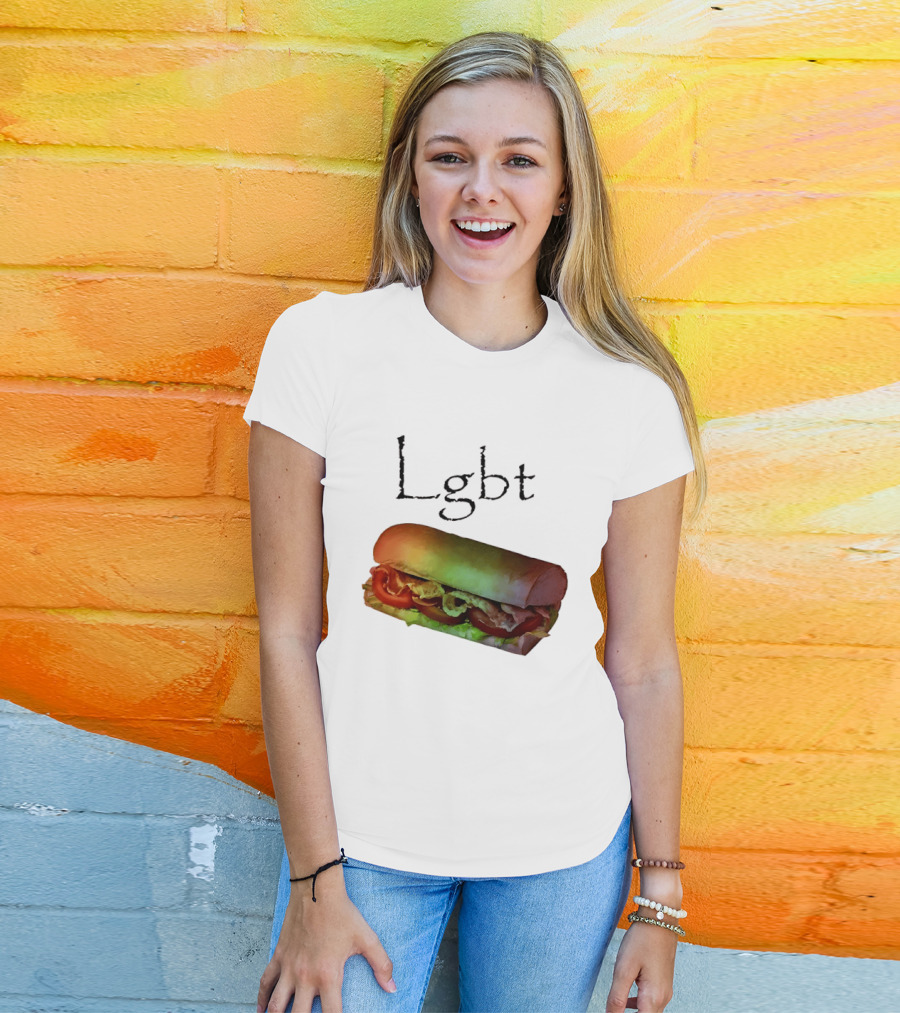 LGBT BLT Sandwich Rainbow Sub T-Shirt