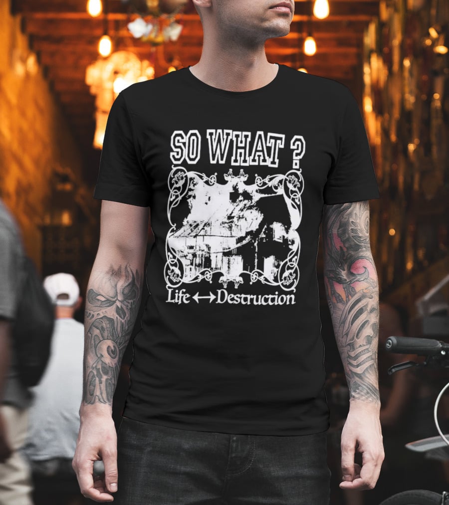 Dover Street Market Henry Johnson So What Life Destruction T-Shirt