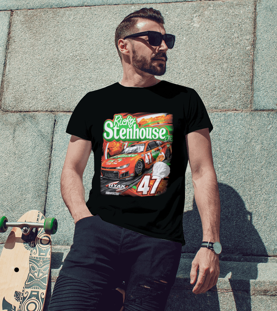 Ricky Stenhouse Jr. 47 Hyak Motorsports NASCAR Chef Boyardee T-Shirt