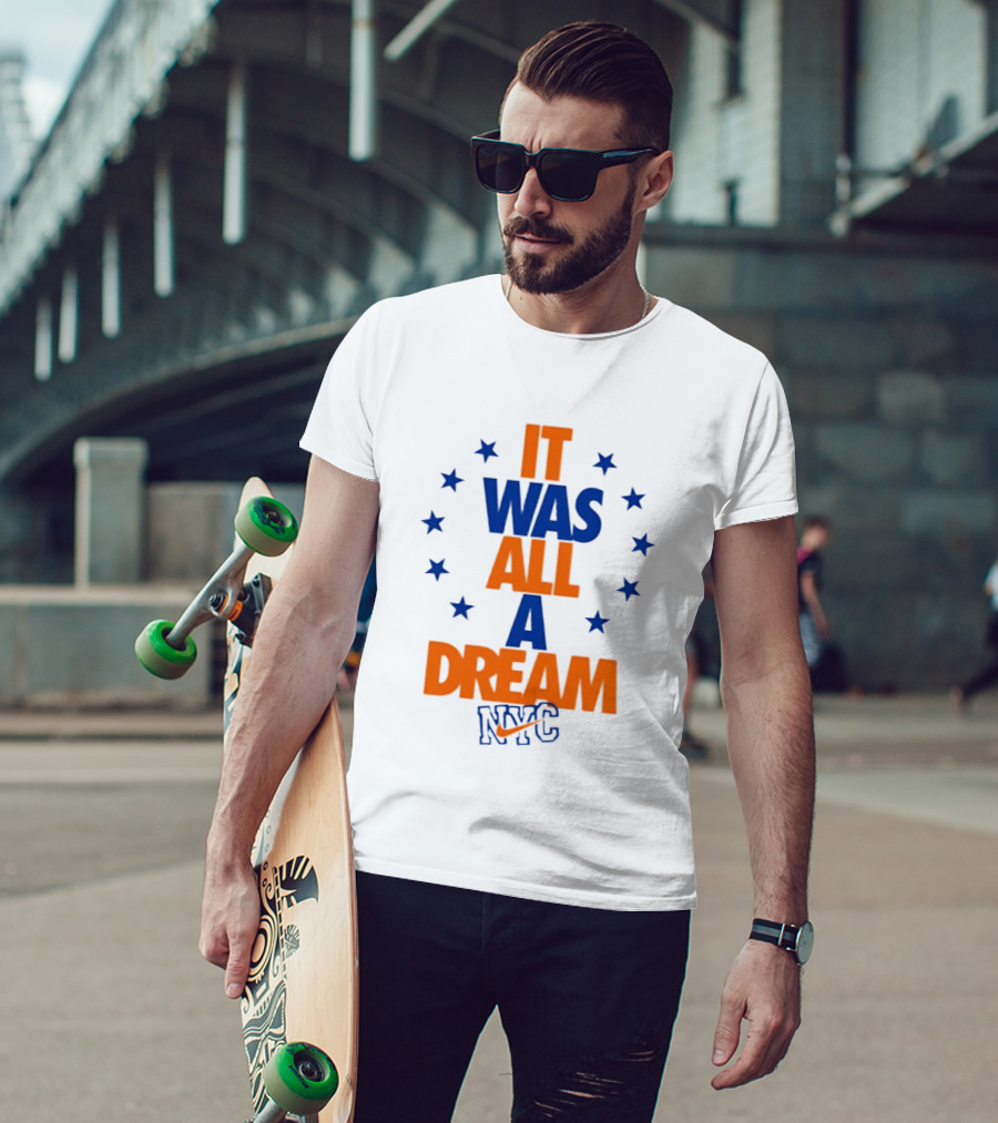 New York Knicks It Was All A Dream NYC Notorious BIG T-Shirt