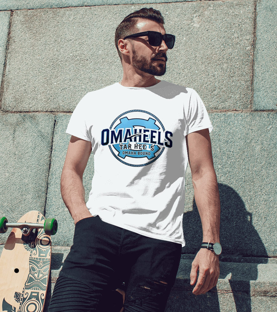 North Carolina Tar Heels OMAHEELS Omaha Bound 2026 T-Shirt