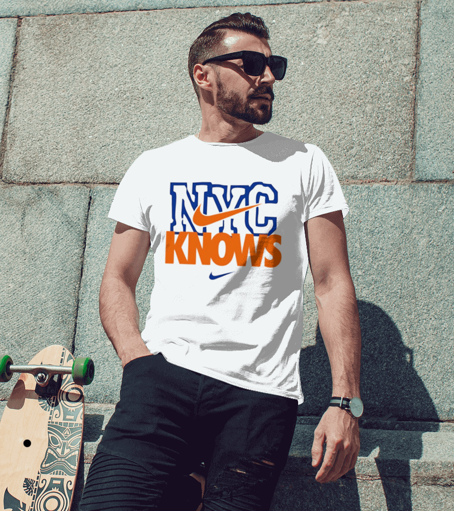 NYC Knows New York Knicks Nike T-Shirt