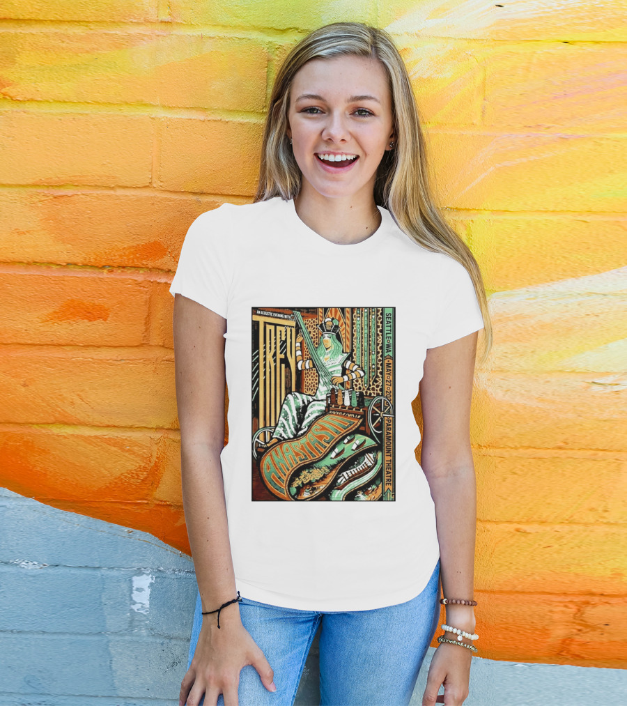 Trey Anastasio Acoustic Evening Seattle WA May 27 2026 Paramount Theatre T-Shirt