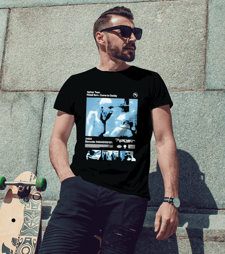 Aphex Twin Richard D James Come To Daddy 31001 Barcode 636461308120 T-Shirt