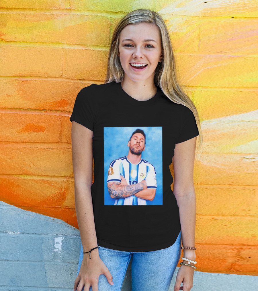 Lionel Messi Argentina National Football Team T-Shirt