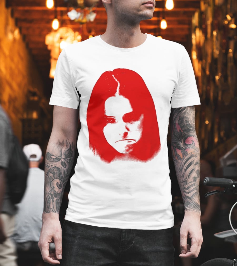 Obsession The Cinegogue Nikki Frown Red Face T-Shirt
