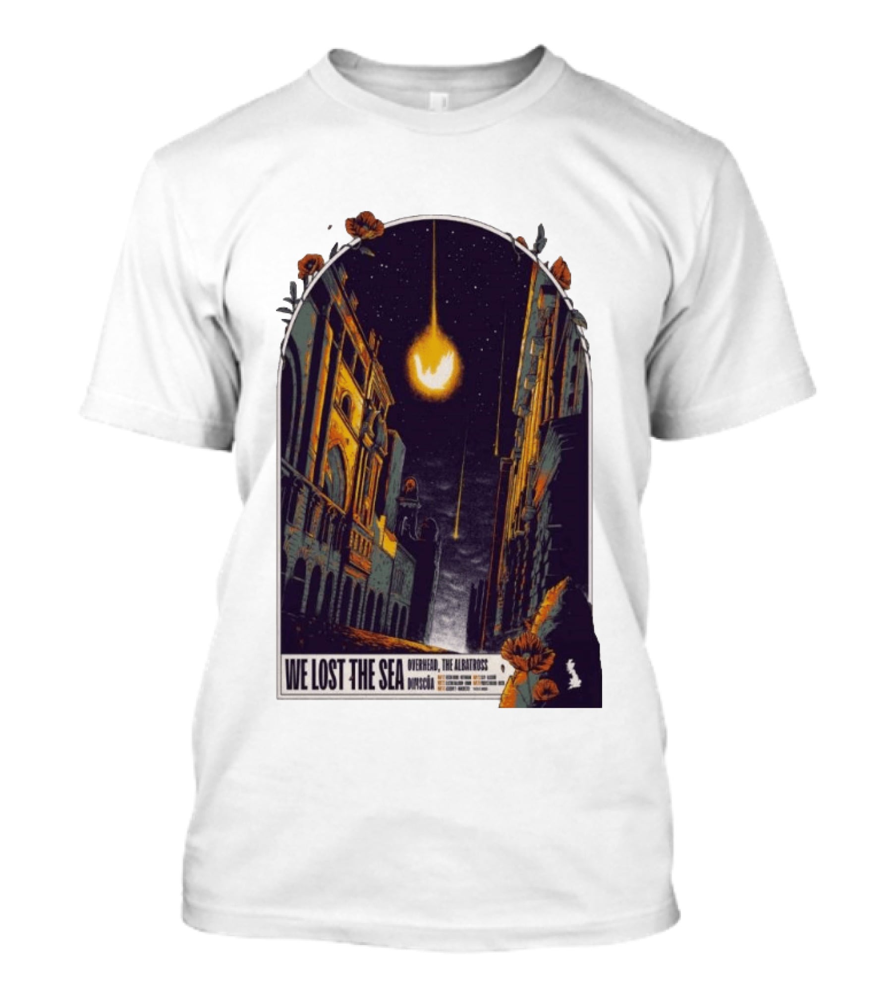 We Lost The Sea Overhead The Albatross Dürsøla May 25 2026 Slay Glasgow T-Shirt