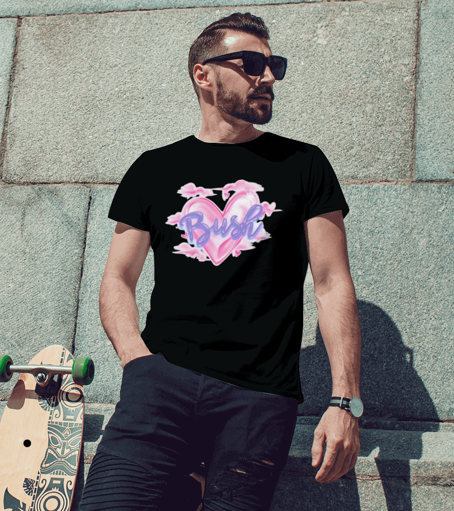 Bush Heart Clouds 90s Rock Gavin Rossdale T-Shirt