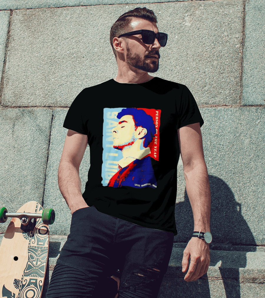 Saint Luigi Mangione 2024 Person Of The Year T-Shirt