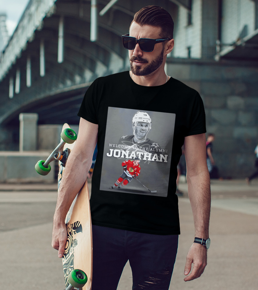 Welcome To The Alumni Jonathan Toews Chicago Hockey Legend T-Shirt