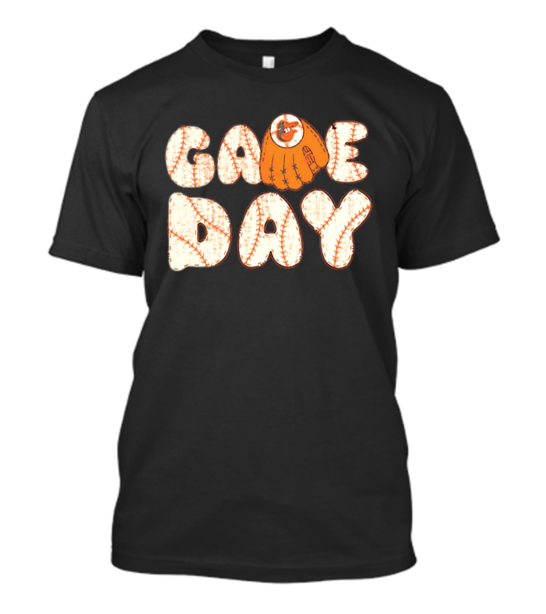 Baltimore Orioles Game Day Baseball Glove MLB T-Shirt