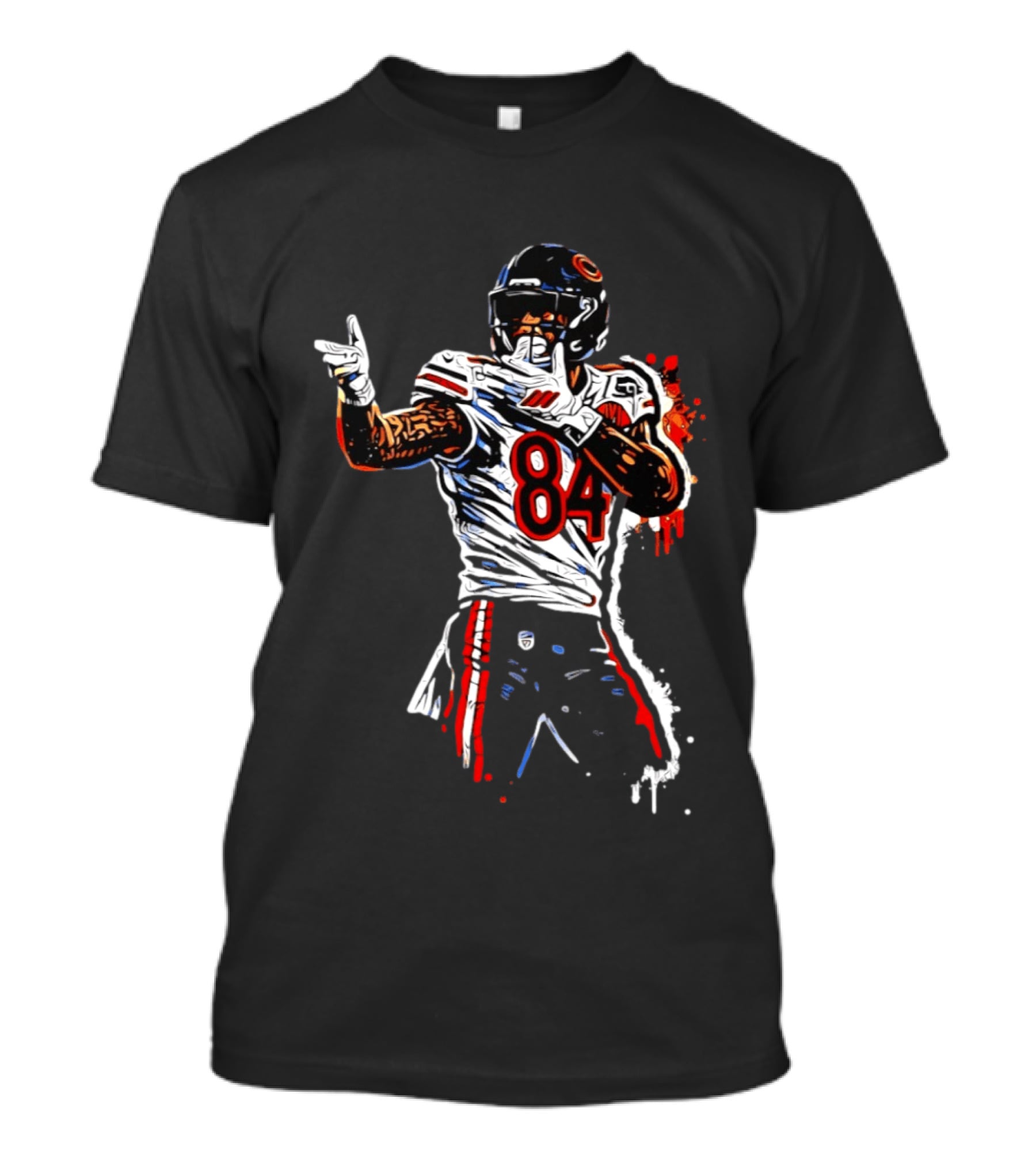 Cordarrelle Patterson 84 Chicago Bears Football Player T-Shirt