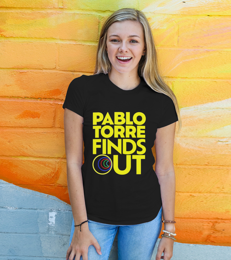 Pablo Torre Finds Out Podcast Sports Media Circles T-Shirt