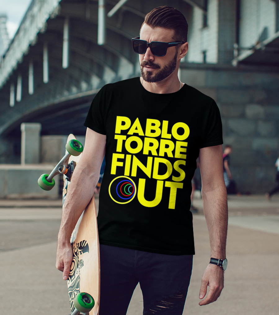 Pablo Torre Finds Out Podcast Sports Media Circles T-Shirt