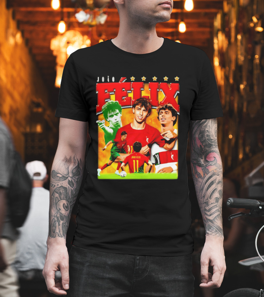 Joao Felix Portugal National Team Football Star T-Shirt