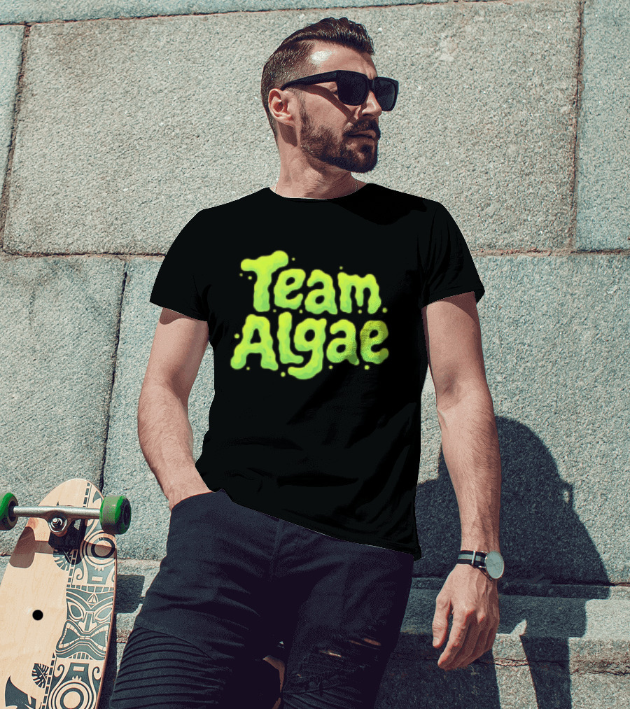 Team Algae Slime Green Nature Biology T-Shirt