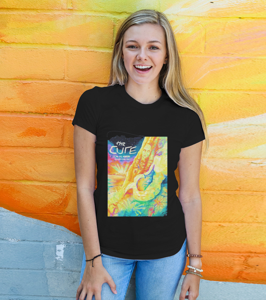 The Cure Isle Of Wight Festival Newport June 21 2026 Psychedelic T-Shirt