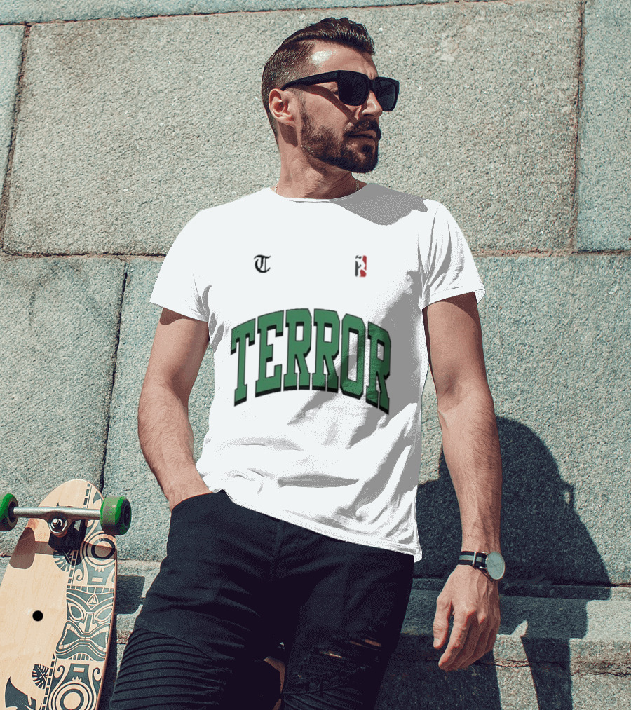 Terror Still Suffer Basketball Iconic Streetwear Scary T-Shirt