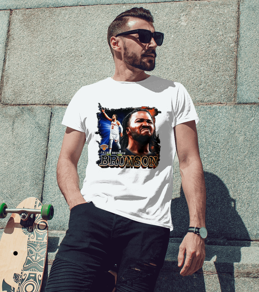 Jalen Brunson New York Knicks NBA Basketball Player Brunson Knicks T-Shirt