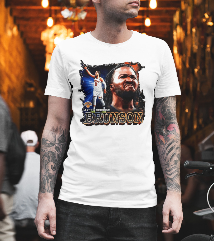 Jalen Brunson New York Knicks NBA Basketball Player Brunson Knicks T-Shirt