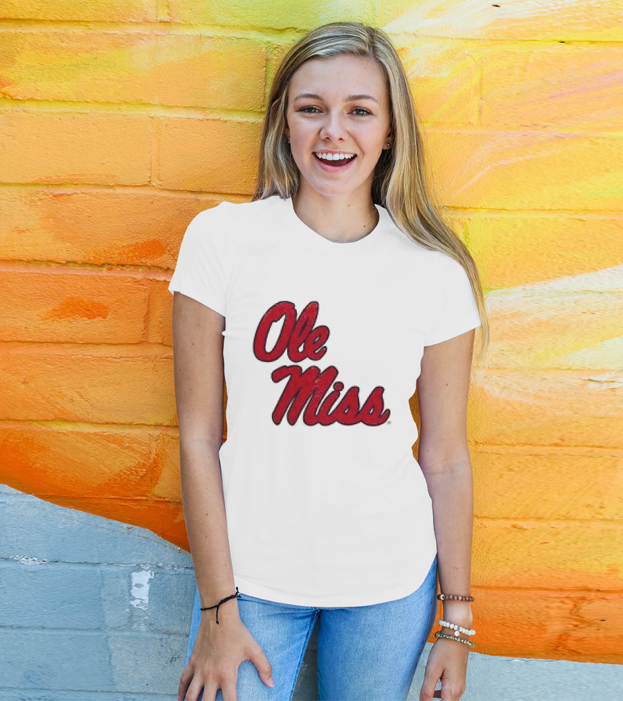 Grateful Dead Ole Miss Rebels Bears Collaboration 2 T-Shirt