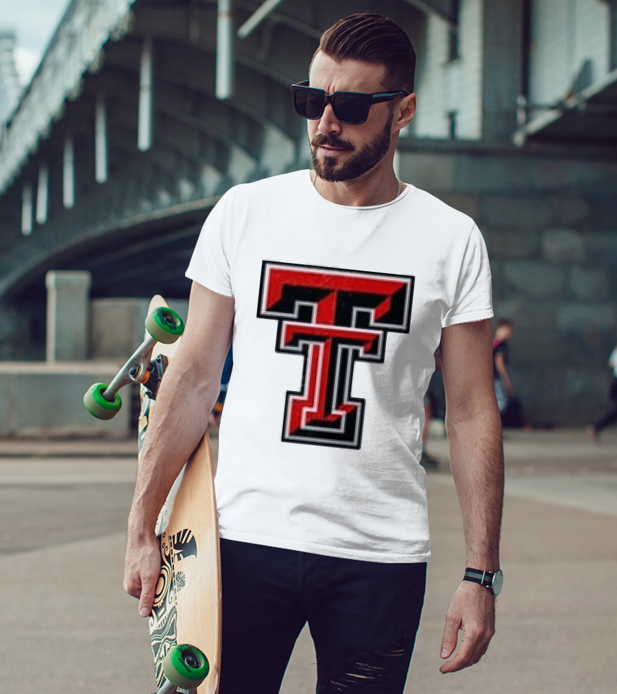 Grateful Dead Texas Tech Red Raiders Bears Collaboration T-Shirt