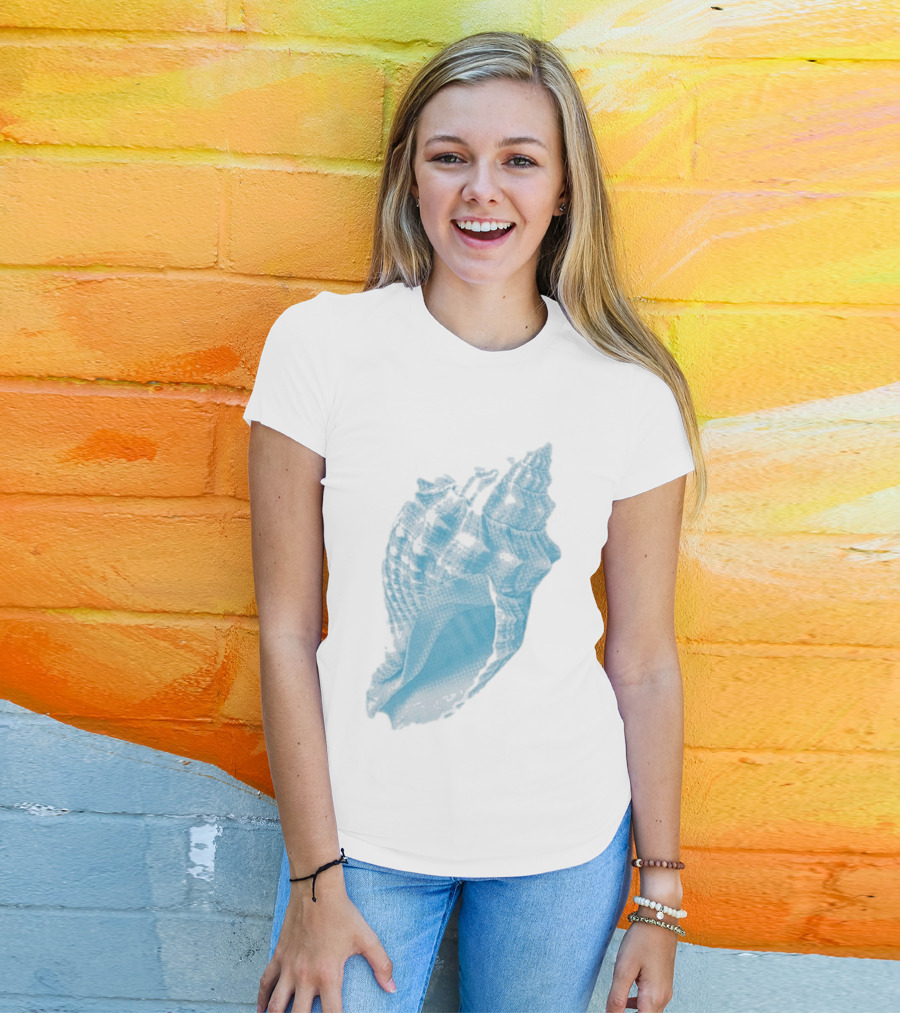 Sonder Haus Ocean Blue Conch T-Shirt
