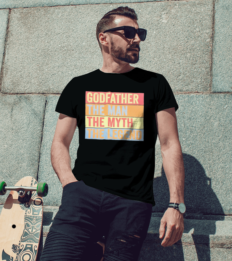 Godfather The Man The Myth The Legend T-Shirt