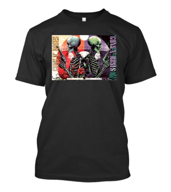 Guns N' Roses Amsterdam Ziggo Dome June 18 And 20 2026 Event T-Shirt