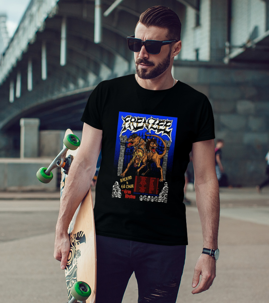 Frenzee Balkan And EU Tour 2026 With Grim Rhythm T-Shirt
