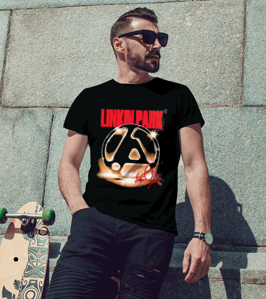 Linkin Park Deus Ex Machina Madrid Spain 2026 Pop Up Shop Zero Big T-Shirt