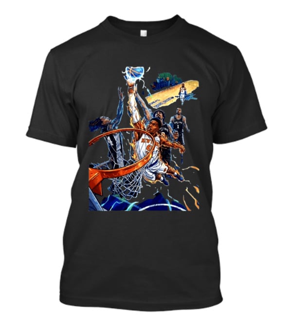 NBA Dunk NYC Knicks 2026 Showdown Championship Playoffs T-Shirt