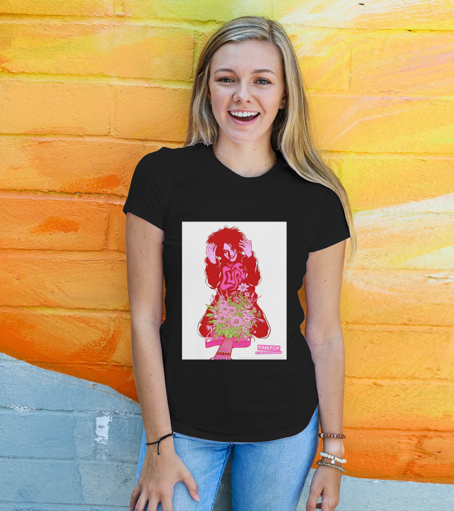 The Cure Pinkpop Festival Landgraaf Netherlands 20 June 2026 Exclusive Flowers And Guitar T-Shirt