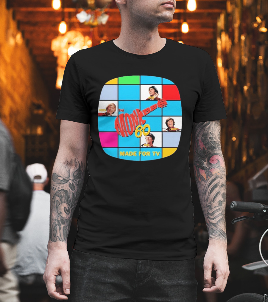 The Monkees 60s TV Show Peter Davy Micky Mike T-Shirt