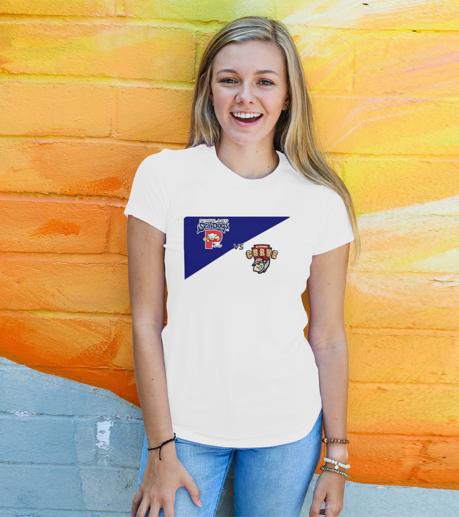 Portland Sea Dogs Altoona Curve Baseball Matchup 2026 T-Shirt